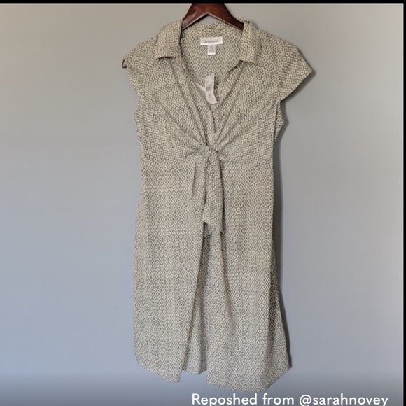 Motherhood Maternity Printed Tie Dress - Picture 5 of 5